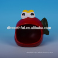 Lovely red apple ceramic kitchen sponge holder